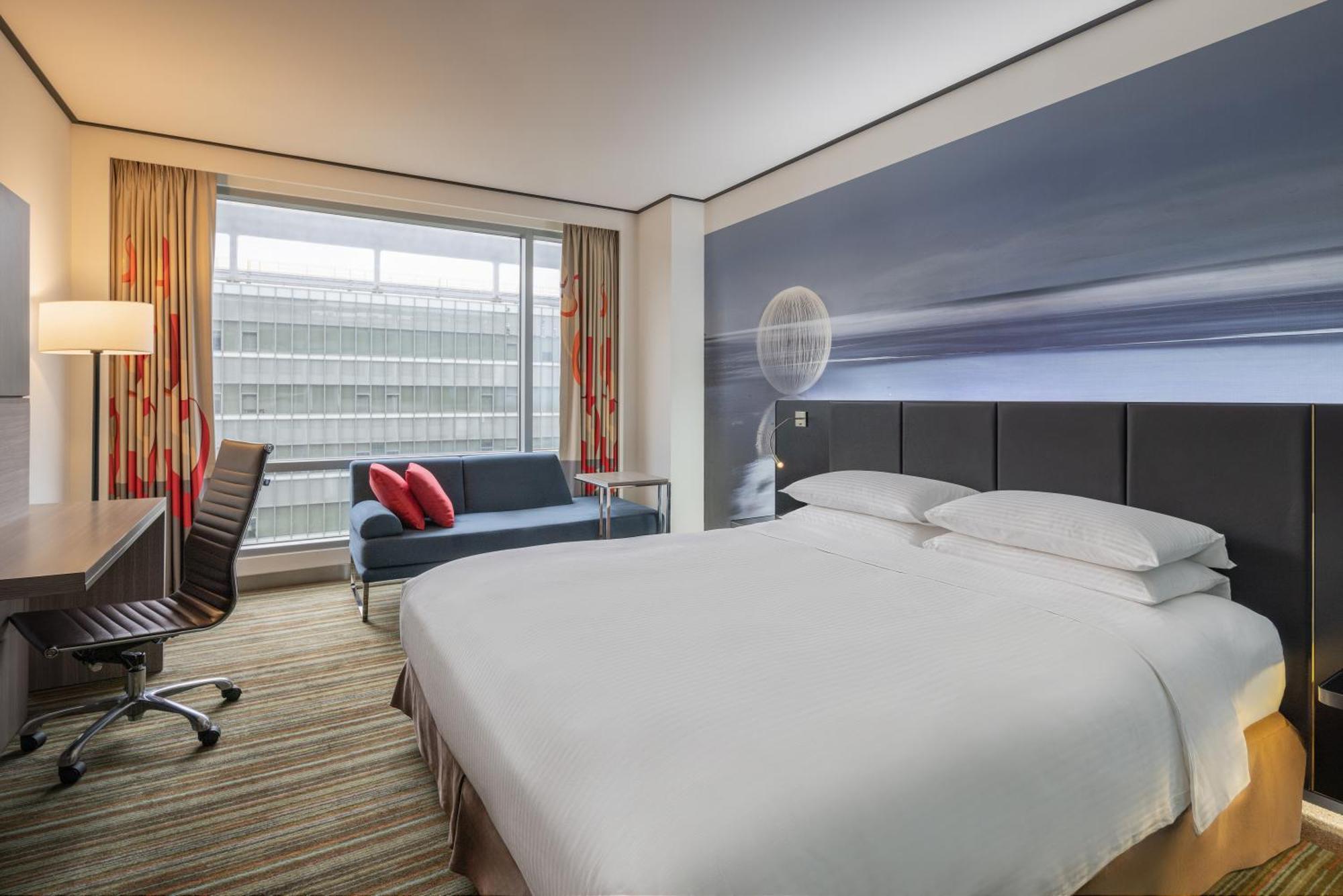 Hyatt Regency Taoyuan International Airport Exterior foto A room at the hotel