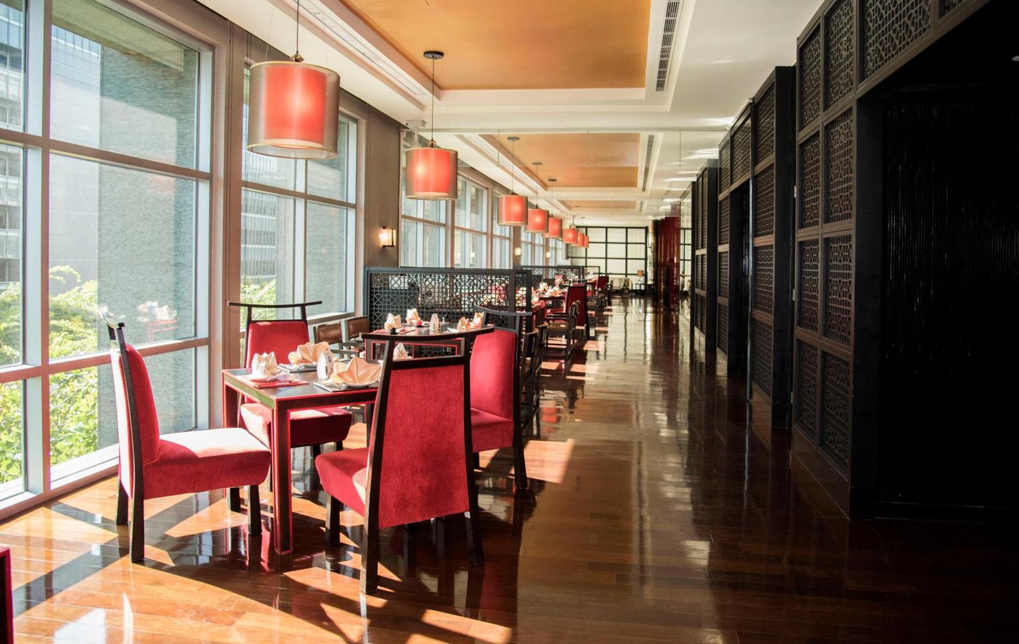 Hyatt Regency Taoyuan International Airport Exterior foto The restaurant