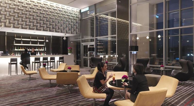 Hyatt Regency Taoyuan International Airport Exterior foto The lounge at the airport